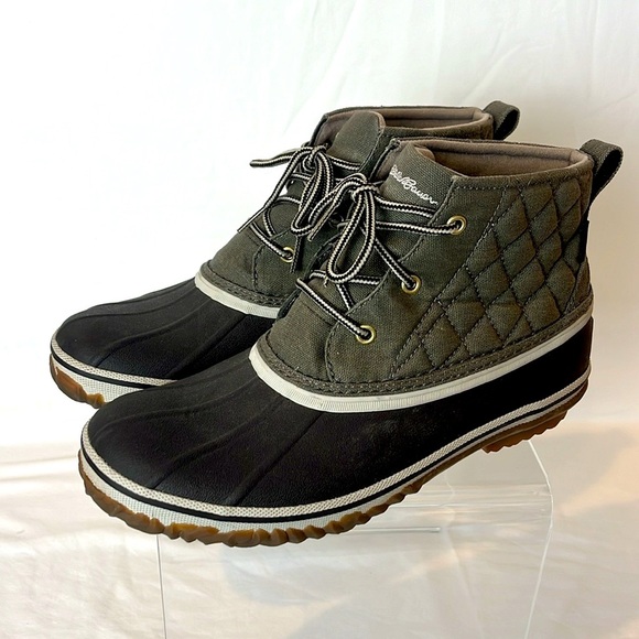 Eddie Bauer NEW Women's Hunt PAC Mid Boots Quilted Color Sprig Size 10 Duck - Picture 1 of 8